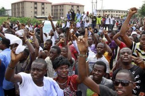 OAU Students Protest
