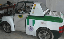 Uniben Car built by Nigerian students