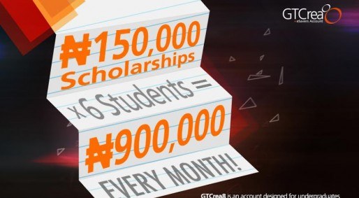 GTBank Scholarship 150,000 naira