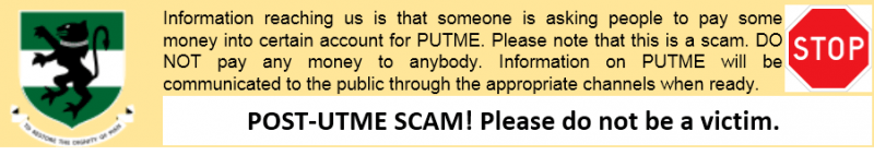 2015 UNN Post-UTME scam