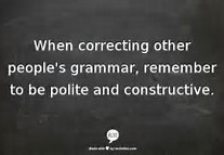grammar correction
