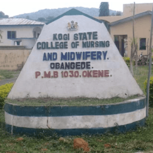 Kogi State College of Nursing and Midwifery Admission