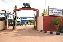 Godfrey Okoye University Centre for Nanny and Continuing Education Admission Form