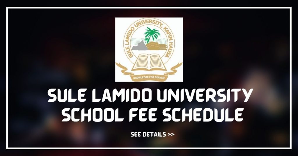 Sule Lamido University School Fees 