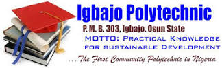 Igbajo Polytechnic HND Admission Form