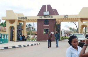 Federal Poly Oko HND Admission Form