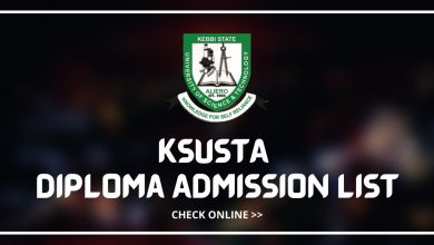 KSUSTA Diploma Admission List