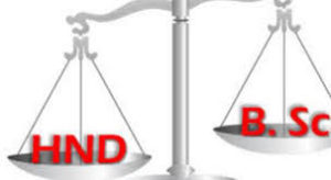 B.sc/HND Dichotomy Abolished