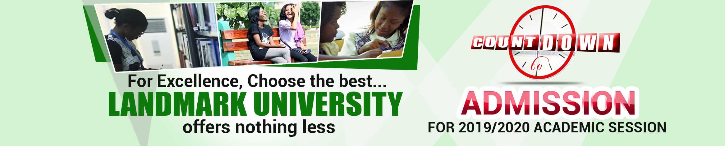 Landmark University Courses