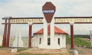 Dominion University Ibadan Post UTME/DE Form