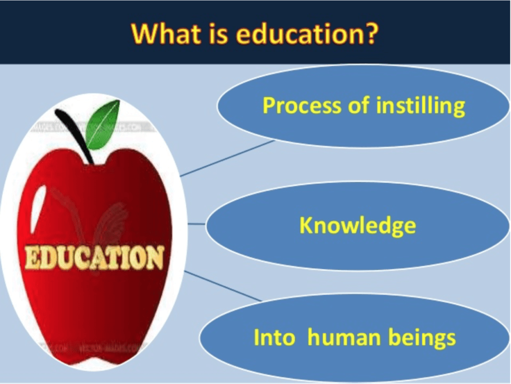 what is the role of education in human life