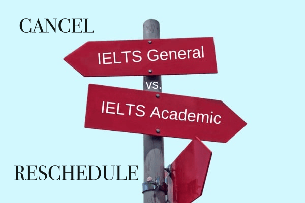 Reschedule or Cancel IELTS Test Date
