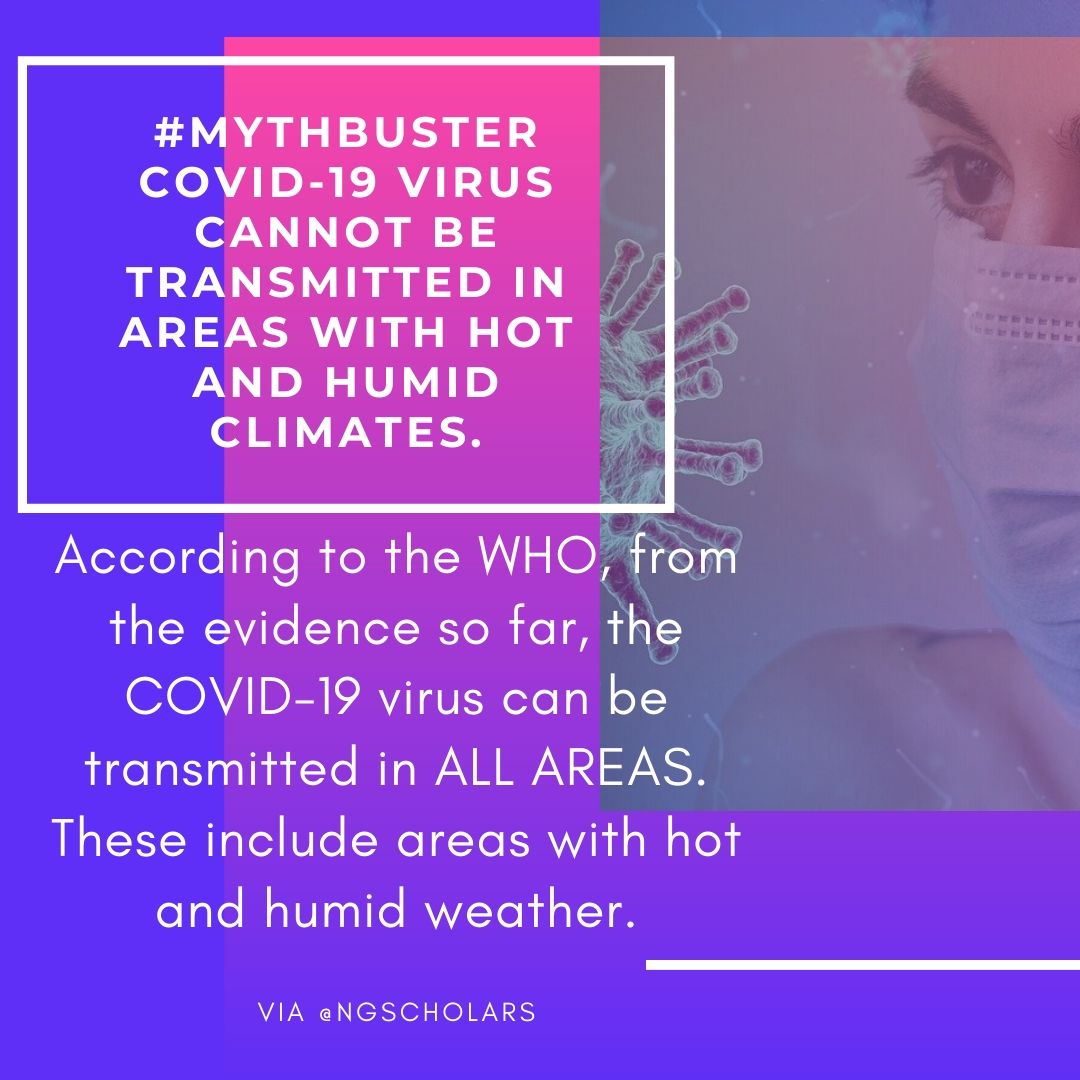 "Facts" About COVID-19 That Are NOT TRUE