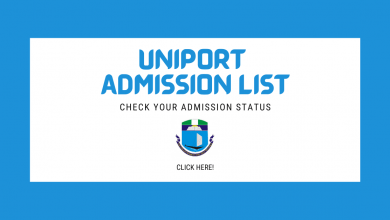 UNIPORT Admission List