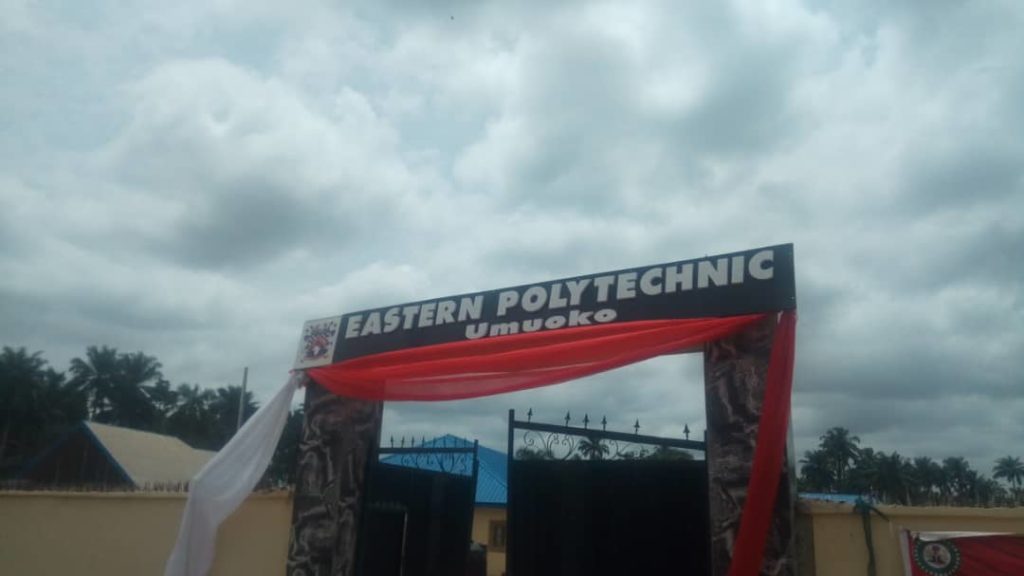 Eastern Polytechnic ND Admission Form