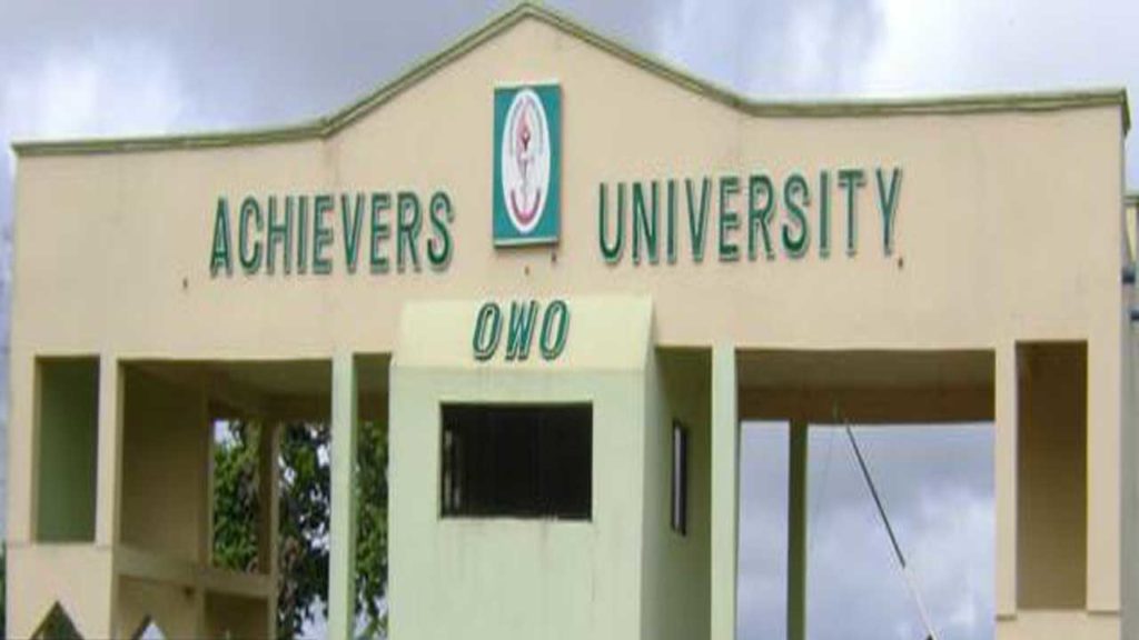 Achievers University Part-Time Degree 