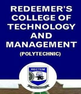 Redeemer’s College of Technology and Management Post UTME Form