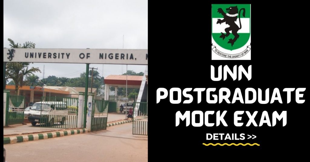 UNN Postgraduate Online Screening Mock Exam
