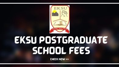 EKSU Postgraduate School Fees