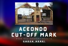 ACEONDO Cut-Off Marks Departmental