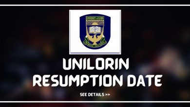 UNILORIN Resumption Date
