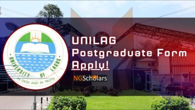 UNILAG Postgraduate Form