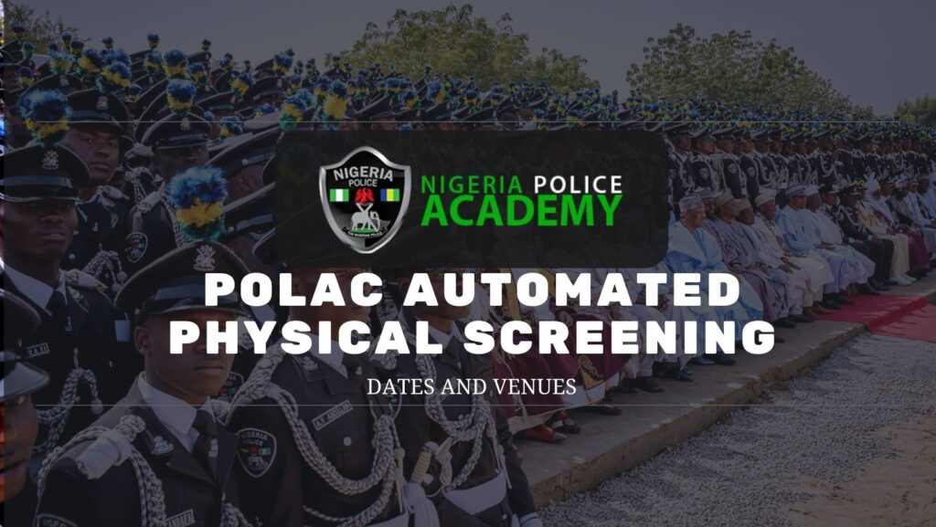 POLAC Automated Physical Screening Dates