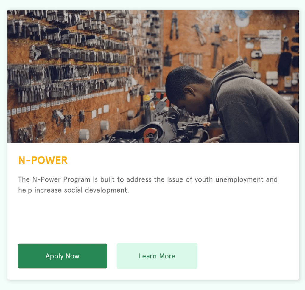 How to Register for nPower on nasims gov ng