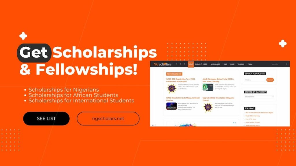 Scholarships for Nigerians & International Students