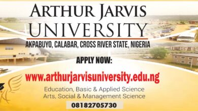 Arthur Jarvis University Postgraduate Admission